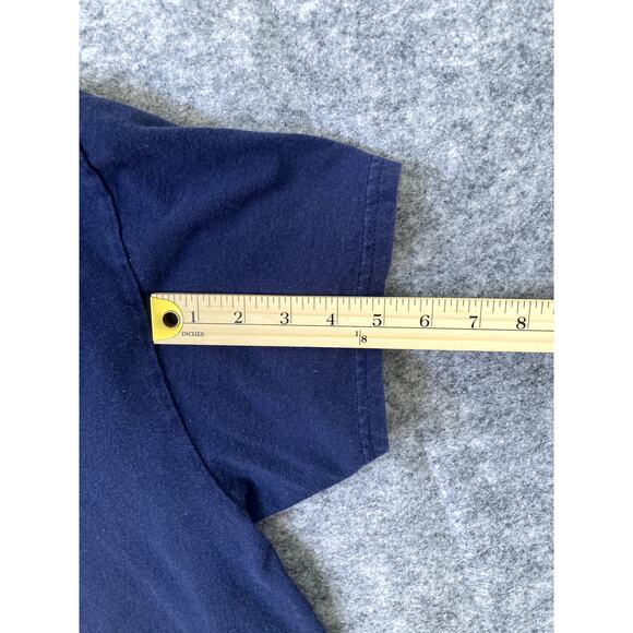 Margaritaville T-shirt Mens Large Blue Parrots Drinking Seniors Key West Merch - Picture 6 of 9